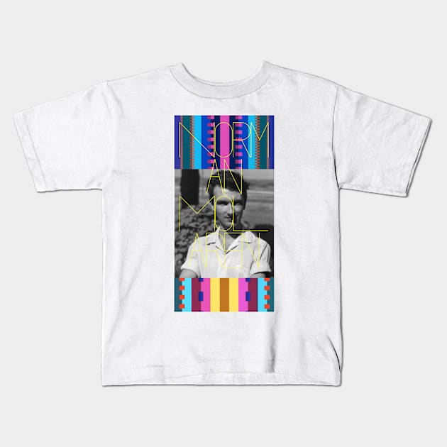 Norman McLaren II Kids T-Shirt by shadeoconnor